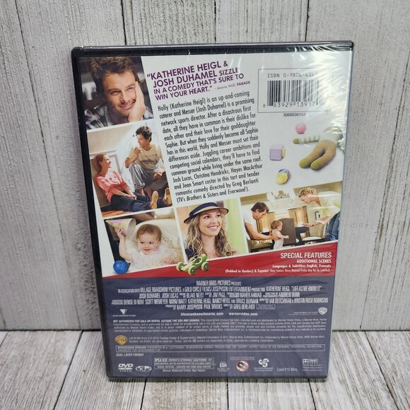 Life As We Know It DVD 2011 - Katherine Heigl Josh Duhamel - NEW! - Picture 2 of 3